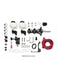 Wilwood Master Cylinder Aluminum Black 7/8 In. Bore Universal Kit 261-14249-BK Wilwood - Micks Gone Bush