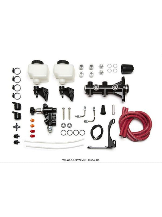 Wilwood Master Cylinder Aluminum Black 1.125 In. Bore Universal 261-14252-BK Wilwood - Micks Gone Bush
