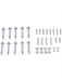 MSD Intake Manifold Bolt Set LT1 Airforce Master Seal Kit for 2700 2714 MSD - Micks Gone Bush