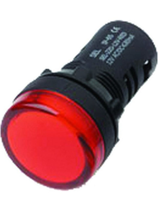 Hella LED Pilot Lamp Red 24V Heavy Duty Suit 22mm Opening 2716-24V Hella - Micks Gone Bush