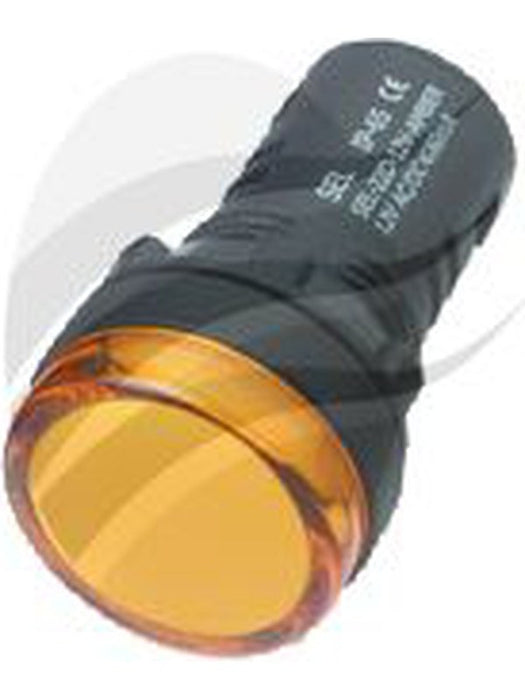 Hella LED Pilot Lamp Amber 24V Heavy Duty Suit 22mm Opening 2718-24V LED Lights Hella - Micks Gone Bush