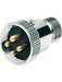 Hella Plug 4 Pin Polarised 12V 22A Chrome Plated Brass 2745 Hella - Micks Gone Bush