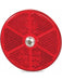 Hella Retro Reflector Red 60mm Dia Centre Fixing Screw 2915 Hella - Micks Gone Bush