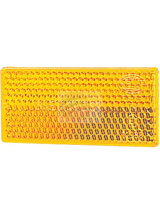 Hella Retro Reflector Amber Self Adhesive 70 X 32mm 2919 Hella - Micks Gone Bush