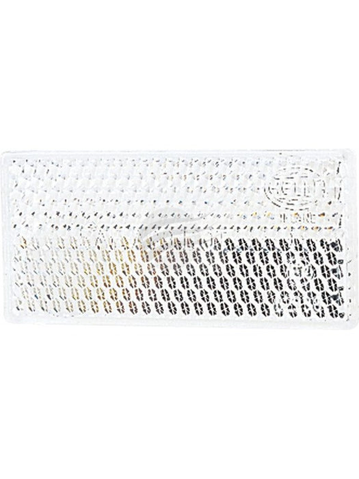 Hella Retro Reflector White Self Adhesive 70 X 32mm 2921 Hella - Micks Gone Bush