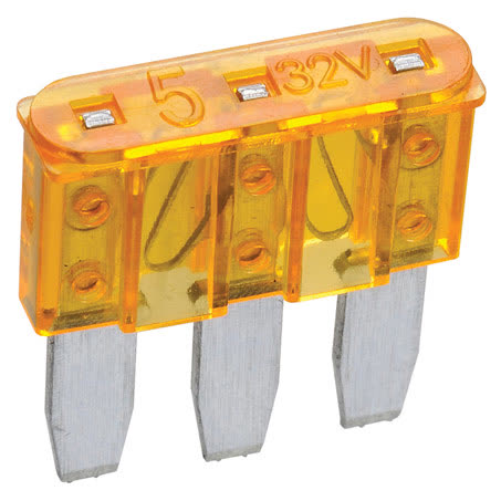 Narva Micro 3 Blade Fuse 5A Tan 5 Pack Part No. 51205BL FUSE NARVA - Micks Gone Bush