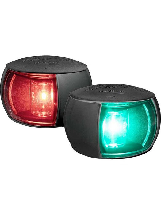 Hella Naviled Lamp Pair 2Nm Md12/24 Black 2Lt 2LT980520-801 Navigation Lamps Hella - Micks Gone Bush