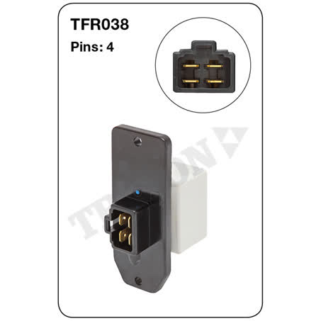 Tridon Air Conditioning Resistor TFR038, 4-PIN AIR CONDITIONING RESISTOR TRIDON - Micks Gone Bush