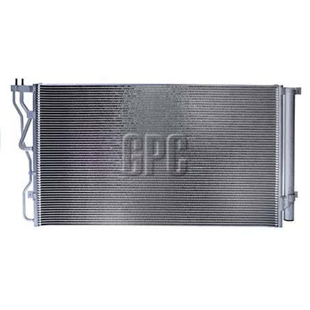 Hanon System Air Conditioning Condenser Parallel Flow Subcooled Inlet Pad Outlet Pad CNX01059 AIR CONDITIONING CONDENSER HANON SYSTEM - Micks Gone Bush