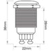 Narva Push Button Switch Momentary On Spst 20A 12V Part No. 60037BL SWITCH NARVA - Micks Gone Bush