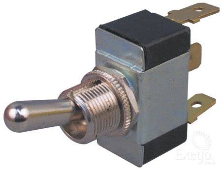 Cole Hersee Toggle Switch Spdt On/off/on 12V 25A Blade Terminals Part No. 55016BL SWITCH COLE HERSEE - Micks Gone Bush