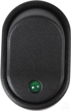 Narva Rocker Switch Off/on Spst Green LED 30A 12V Part No. 62058BL SWITCH NARVA - Micks Gone Bush