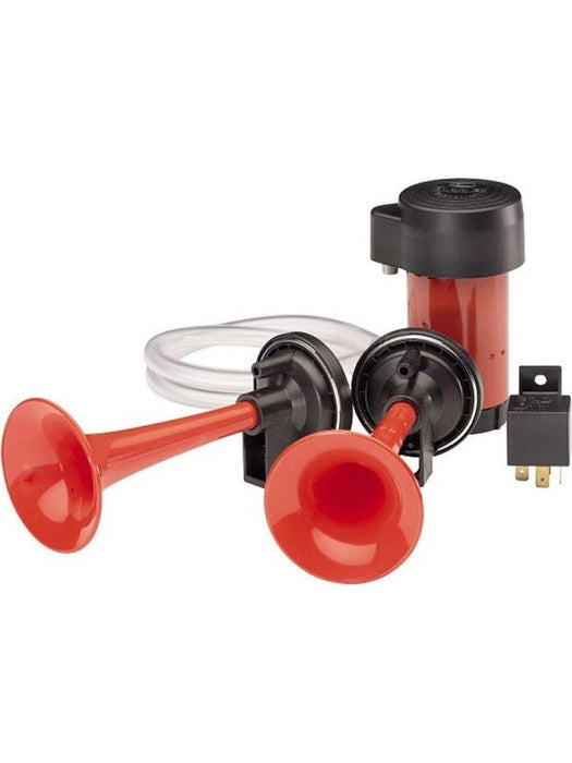 Hella Twin Trumpet Horn Kit 12V 240W 795-800Hz 118dB 3001651 Hella - Micks Gone Bush