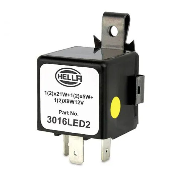 Hella Solid State Electronic Flasher Unit 12V 3 Pin For Use with Supp 3016LED2 Hella - Micks Gone Bush