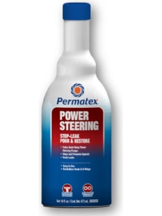 Permatex Power Steering Fluid Stop-Leak Pour and Restore 13 oz Bottle 30303 Power Steering Fluids Permatex - Micks Gone Bush