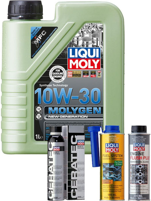 Liqui Moly Molygen New Generation 10W-30 1L + Platinum Service Kit RLK-LQM-136 Platinum Service Kit Liqui Moly - Micks Gone Bush