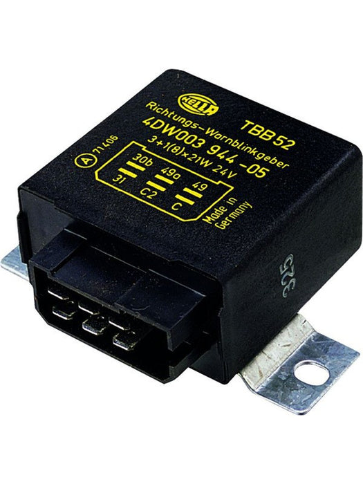 Hella Solid State Electronic Flasher Unit 24V 6 Pin 8 X 21W Globes 3032 Hella - Micks Gone Bush