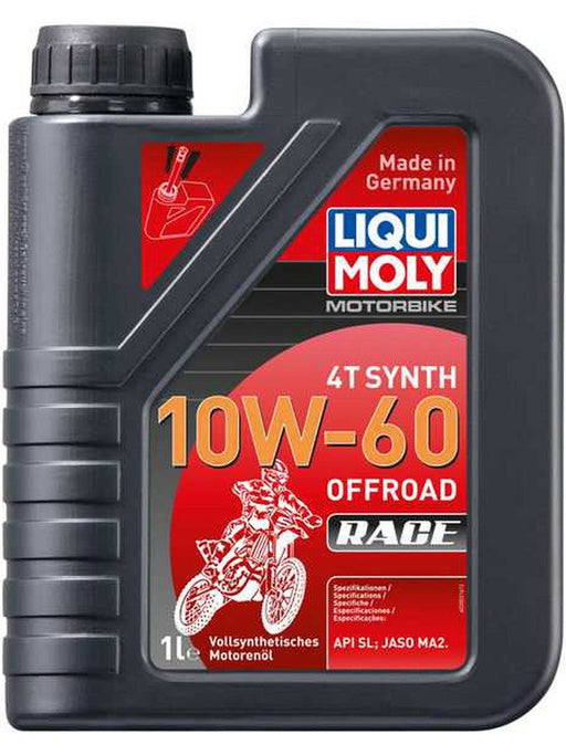 Liqui Moly Full Synthetic Motorbike 4T 10W-60 Offroad Race Motor Oil 1L 3053 Liqui Moly - Micks Gone Bush