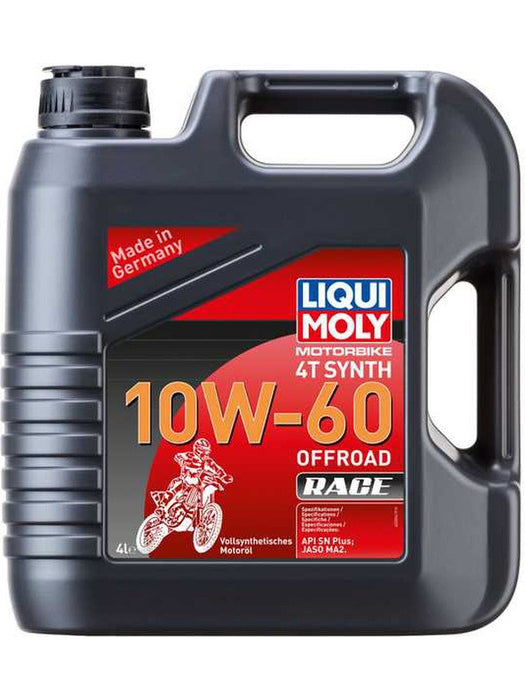 Liqui Moly Full Synthetic Motorbike 4T 10W-60 Offroad Race Motor Oil 4L 3054 Liqui Moly - Micks Gone Bush