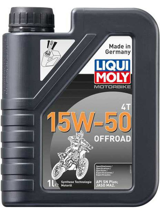 Liqui Moly High Performance Motorbike 4T 15W-50 Offroad Motor Oil 1L 3057 Liqui Moly - Micks Gone Bush