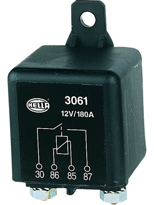 Hella High Capacity Relay 12V 180Amp 4 Pin 100Amp [ref Narva 68022] 3061 Hella - Micks Gone Bush