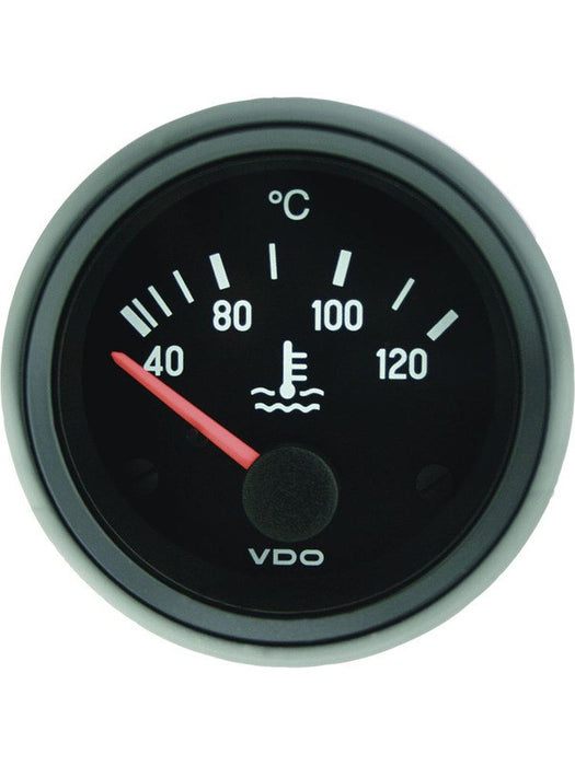 VDO Temp Gauge Elect 12V C/Pit Intern 40-120 C 52mm Eg0058 310030002 VDO - Micks Gone Bush