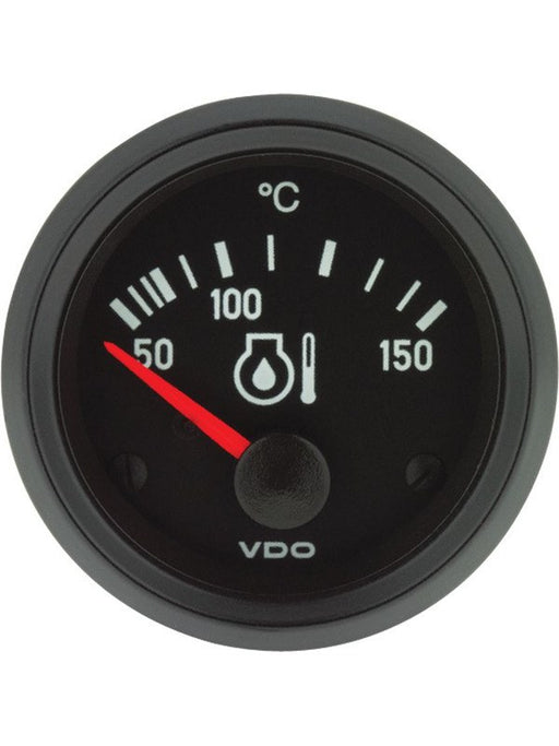 VDO Cockpit Inter Oil Temp Gauge Electric 50 -150C 24V 52mm Diam 310040003 VDO - Micks Gone Bush