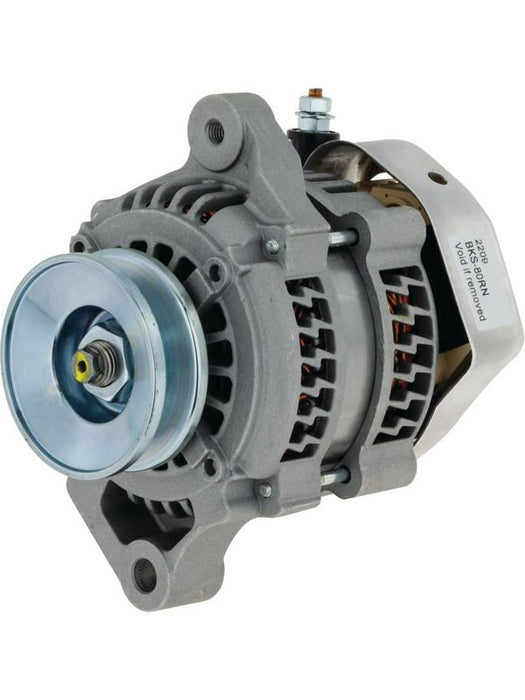 Jaylec Alternator 12V 80A Universal Apps Single Wire Natural Finish BKS-80RN Jaylec - Micks Gone Bush