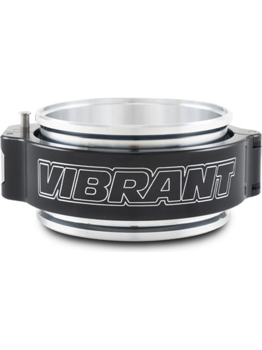 Vibrant Pinless HD Clamp Assembly for 3.50" OD Tubing - Anodized Black Clamp 32517 Vibrant Performance - Micks Gone Bush