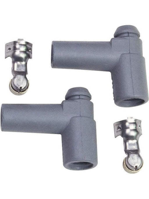 MSD Distributor Boots And Terminals Gray Hei 90 Degree Boots Pair 3320 MSD - Micks Gone Bush