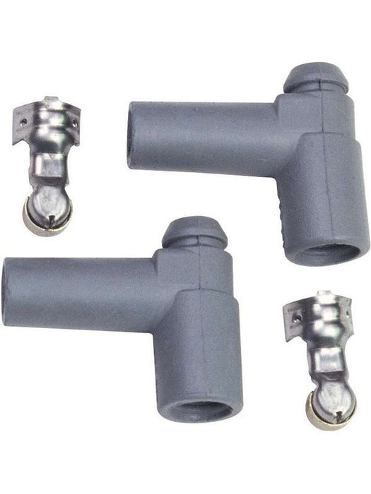 MSD Distributor Boots And Terminals Gray Hei 90 Degree Boots Pair 3320 MSD - Micks Gone Bush