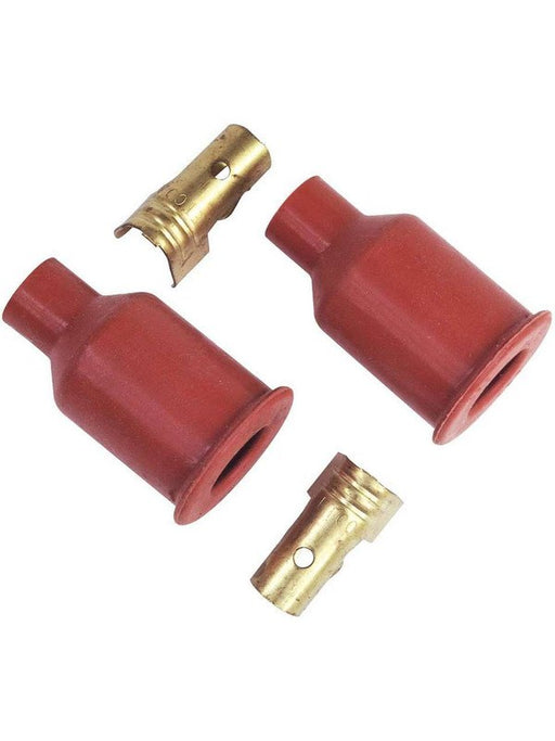 MSD Distributor Boots And Terminals Gray Socket Straight Boots Pair 3322 MSD - Micks Gone Bush