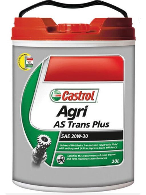 Castrol 20W-30 Agri As Trans Plus Transmission Fluid 20 Litre 3362250 Castrol - Micks Gone Bush
