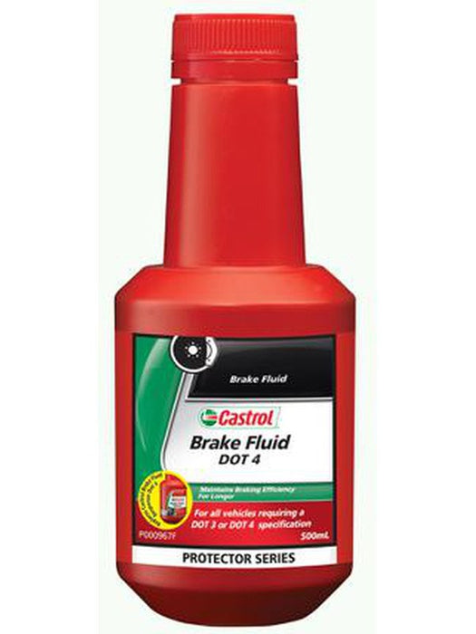 Castrol Brake Fluid DOT 4 500ml 3377669 Castrol - Micks Gone Bush
