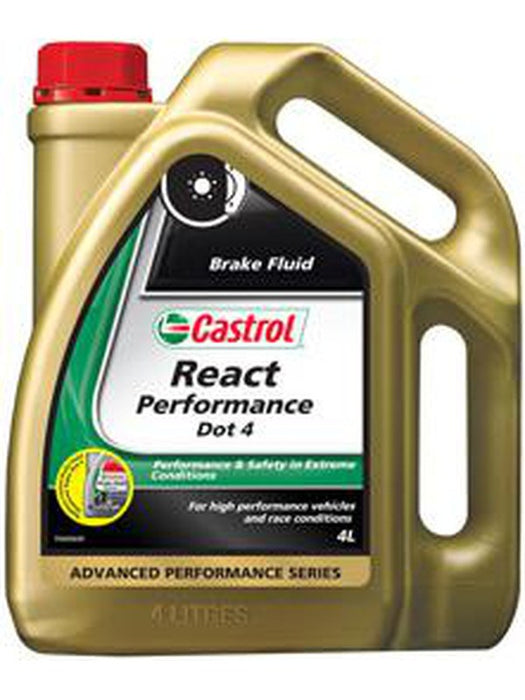 Castrol React Performance Dot4 Brake Fluid 3377736 Castrol - Micks Gone Bush