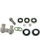 Vintage Air Compressor Adapter 2 Port 10 AN / 8 AN Male O-Ring Seals A 341080 Vintage Air - Micks Gone Bush