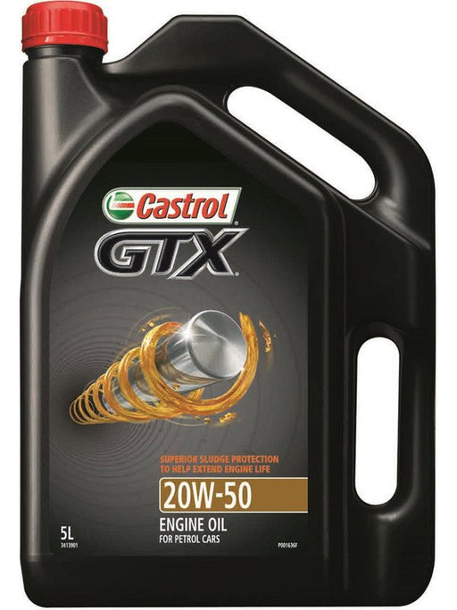 Castrol 20W-50 Gtx Engine Oil 5 Litre 3413901 Castrol - Micks Gone Bush