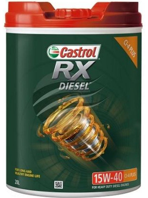 Castrol 15W-40 Ci-4 Plus E7 Rx Diesel Engine Oil 20 Litre 3418229 Castrol - Micks Gone Bush