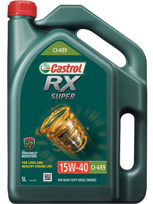 Castrol RX Super 15W 40 CJ 4 E9 Engine Oil 5L 3418278 Castrol - Micks Gone Bush