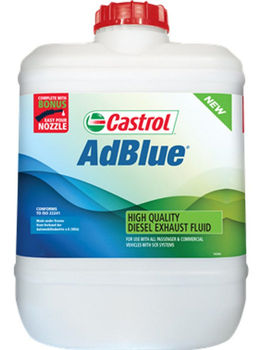 Castrol AdBlue ADoubleue Urea After Exhaust Treatment Fluid 20 Litre 3423682 Castrol - Micks Gone Bush