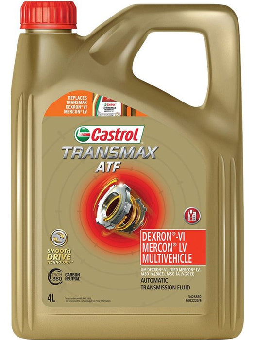 Castrol Transmax Dexron Vi Mercon Lv Multi Vehicle 4L 3428860 Castrol - Micks Gone Bush