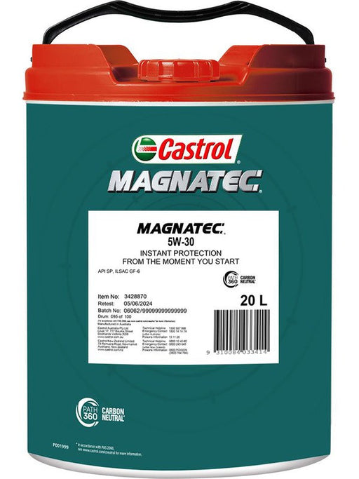 Castrol Magnatec 5W-30 Sp Gf-6 Engine Oil 20L 3428870 Castrol - Micks Gone Bush