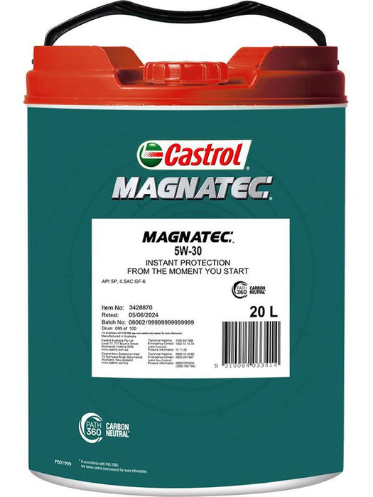 Castrol Magnatec 5W-30 Sp Gf-6 Engine Oil 20L 3428870 Castrol - Micks Gone Bush