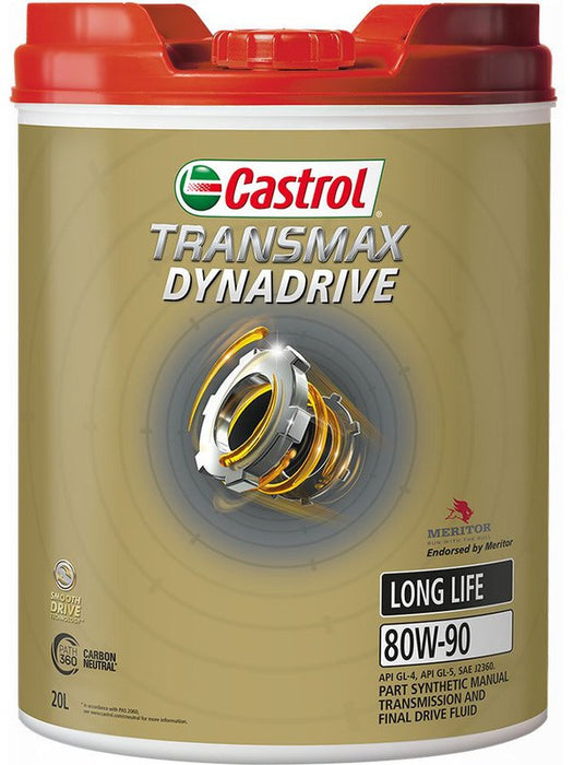 Castrol Dynadrive 80W-90 Gl-4 Gl-5 Ll Gear Oil Transmax 20L 3430285 Castrol - Micks Gone Bush