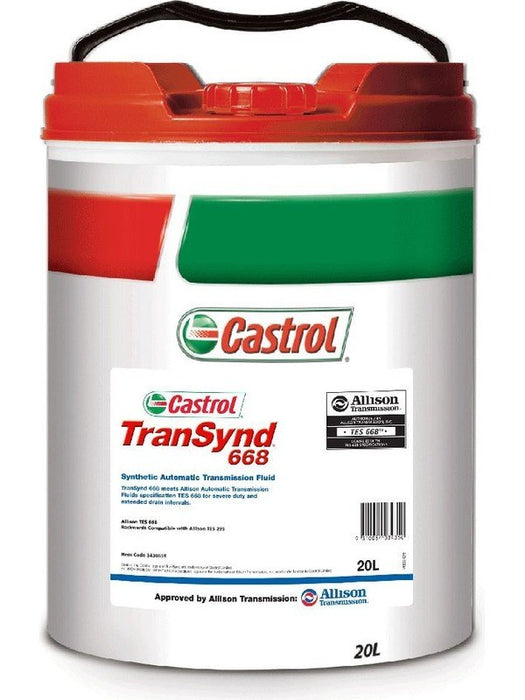 Castrol 20L Transynd 668 Automatic Transmission Fluid 3430859 Transmission Fluids Castrol - Micks Gone Bush