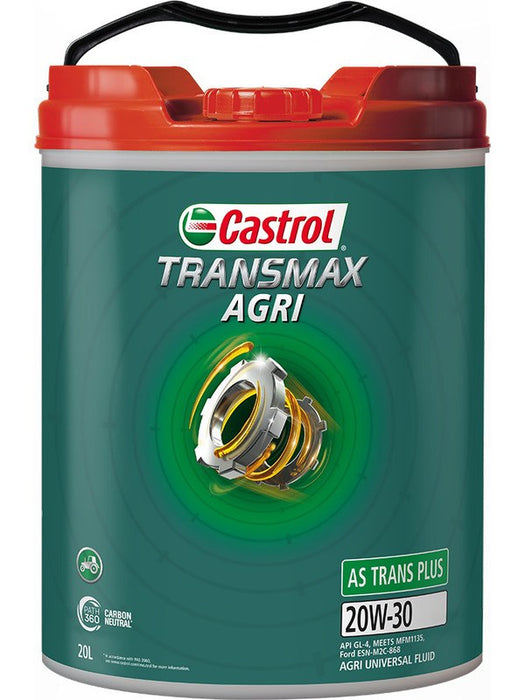 Castrol Transmax 20W-30 Agri As Transmission Oil 20L 3430975 Castrol - Micks Gone Bush