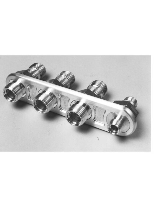 Vintage Air Proline Bulkhead Ea 4 Way Inline -6/-10 A/C Heater 34317-VUQ Vintage Air - Micks Gone Bush