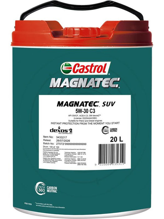 Castrol Magnatec 5W-30 Suv C3 Engine Oil 20L 3433217 Castrol - Micks Gone Bush