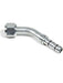 Vintage Air Fitting Hose End AC Refrigerant 45 Degree 10 AN E-Z Cl 347200-VUR Vintage Air - Micks Gone Bush
