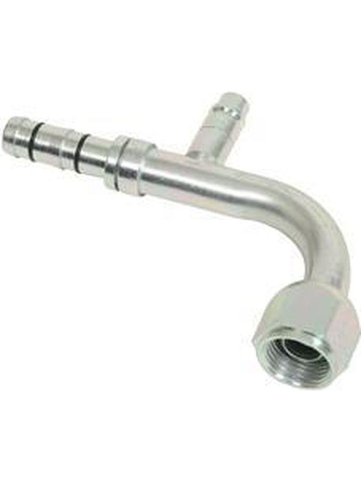 Vintage Air Fitting Hose End AC Refrigerant 90 Degree 6 AN E-Z Cli 347301-VUR Vintage Air - Micks Gone Bush